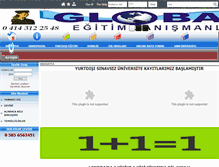 Tablet Screenshot of globalegitim.net